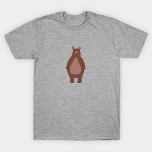 Fat Bear Pixel Art T-Shirt
